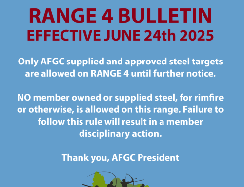 NOTICE: RANGE 4 IMPORTANT BULLETIN