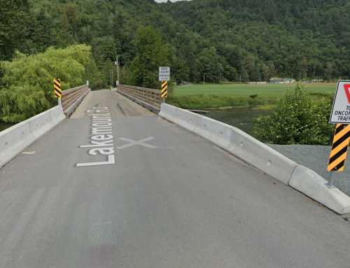Important Safety Notice – Lakemount Road Bridge